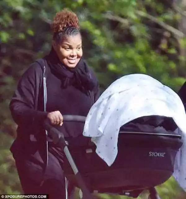 Janet Jackson Steps Out With Her Son For The First Time [Photos]